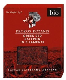 Šafránové vlákno BIO. 1 gr